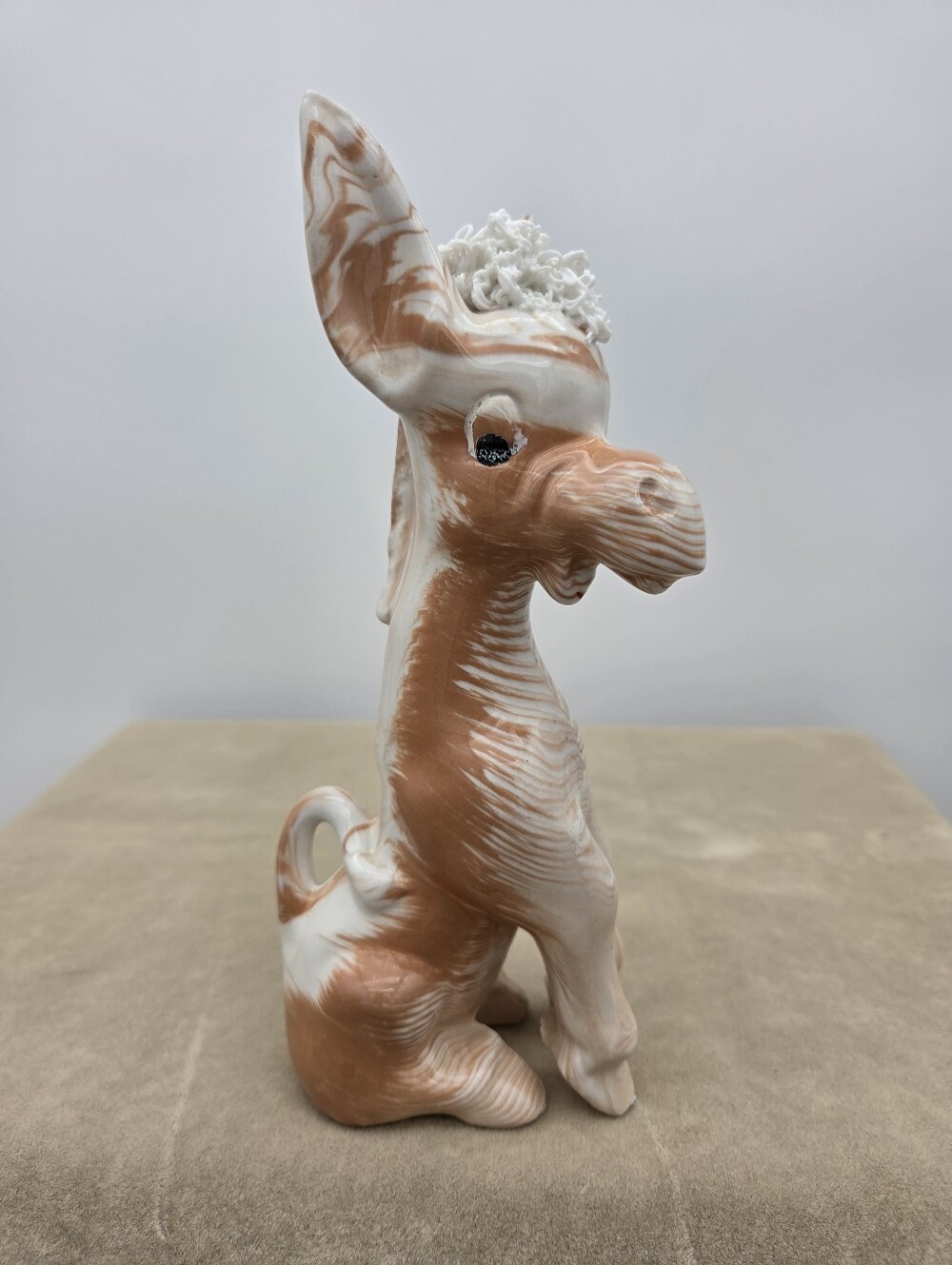 Donkey Marble Cake Zoo Collection Spaghetti Figurine